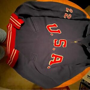 Vintage polo quarter zip Olympics sweater